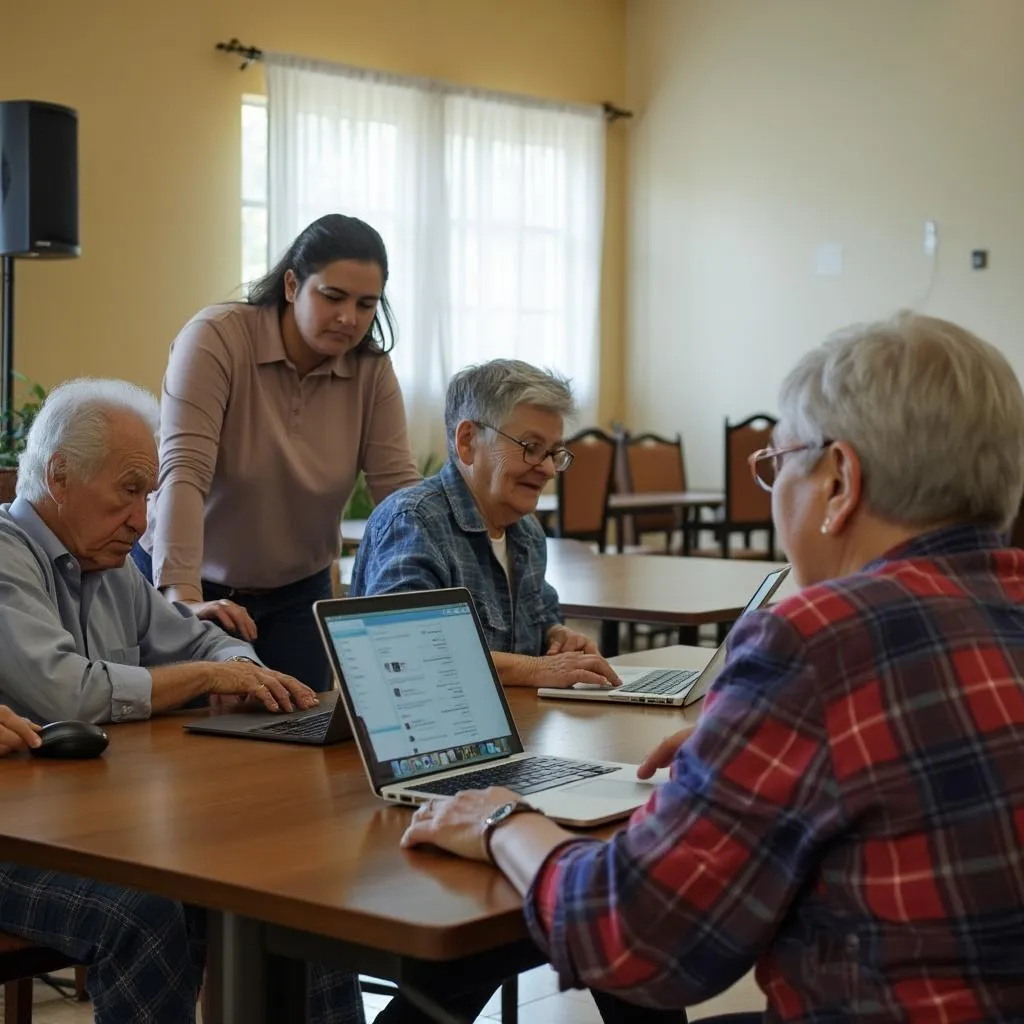 Capacitación para adultos mayores