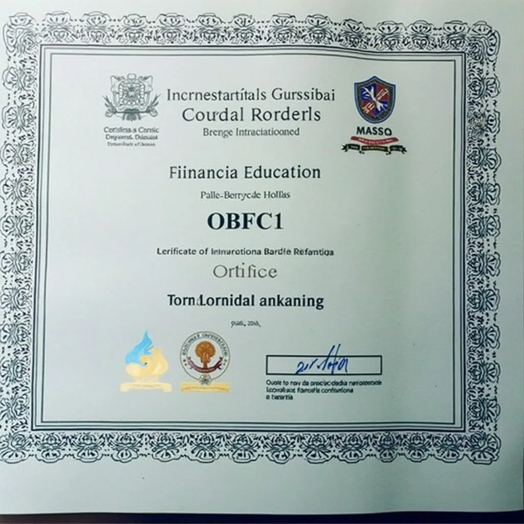 Reconocimiento por Educación Financiera